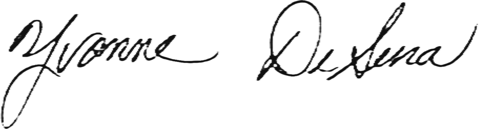Yvonne DeSena signature